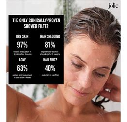 Jolie Filtered Showerhead – Jet Black