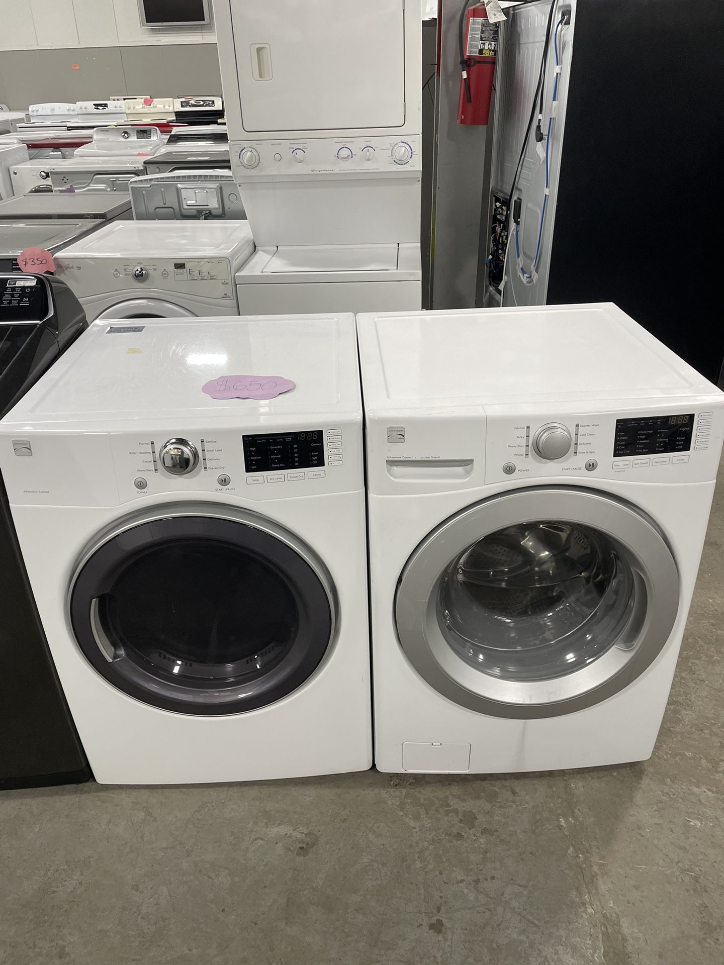Kenmore Elite Washer and Dryer Unit