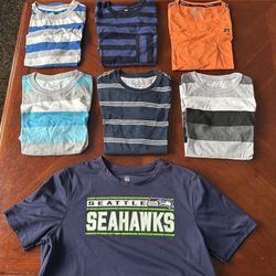 🎽Boys Shirts Youth Size Large (10/12/14) Kids Short Sleeves Shirts - BUY ONE Or ALL 