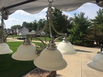 Light Set - Three Piece Nickel Plated Light Set