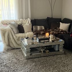 Mirrored Coffee Table 