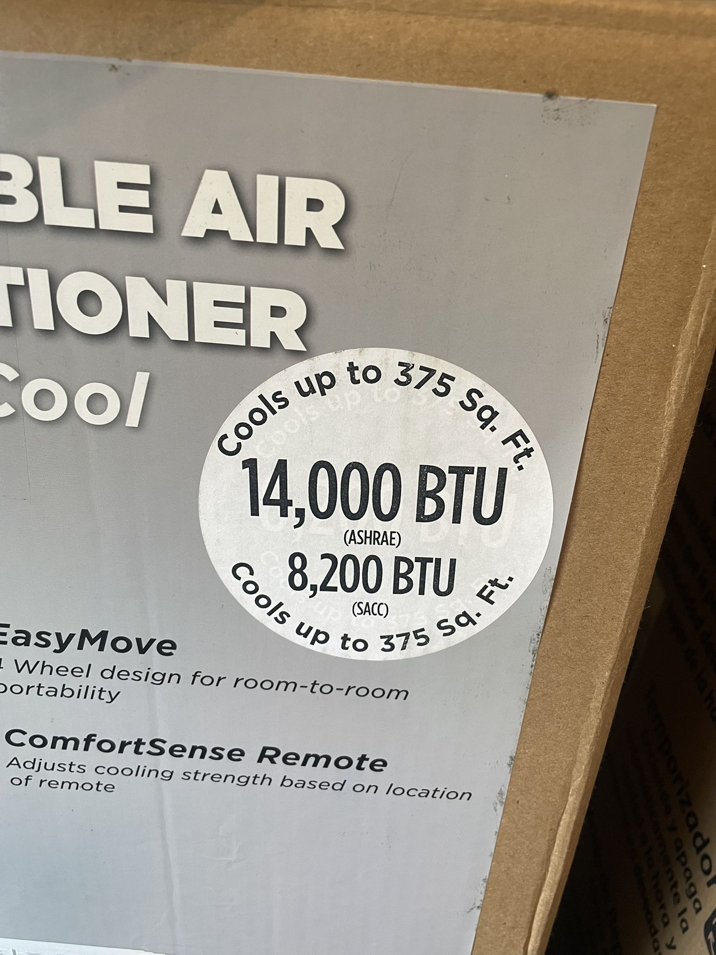 Portable AC Unit 8200 BTU And 5000 BTU ( 2 Units)