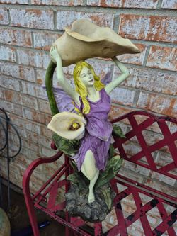 Fairy Garden Decor H 18", Resin