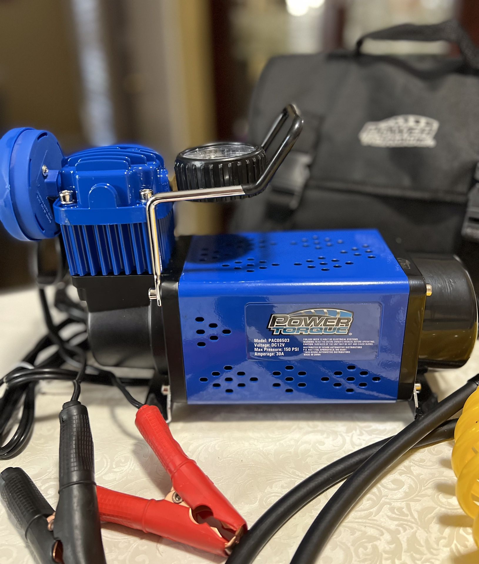 Power torque deals portable air compressor