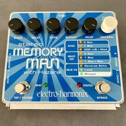 Stereo Memory Man with Hazarai Delay Pedal