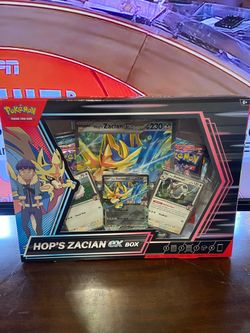 Pokemon Hop’s Zacian ex Box