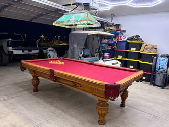 8ft slate Connelly Billiards pool table