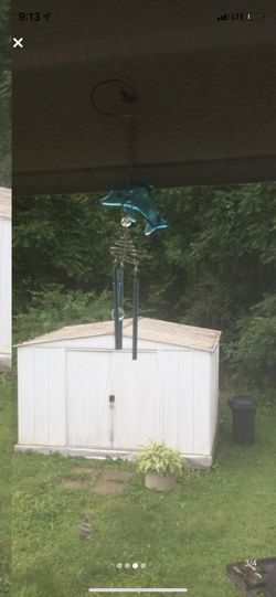 Brand new Dothan glass Wind chime$20