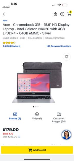 Acerchromebook 315