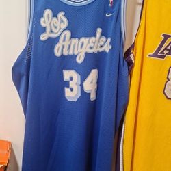 Kobe Bryant and Shaq Jerseys 