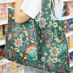 Floral Print reusable shopping bag