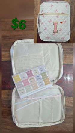 Girls monogrammed bible case