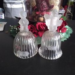 vintage glass bells $15 each