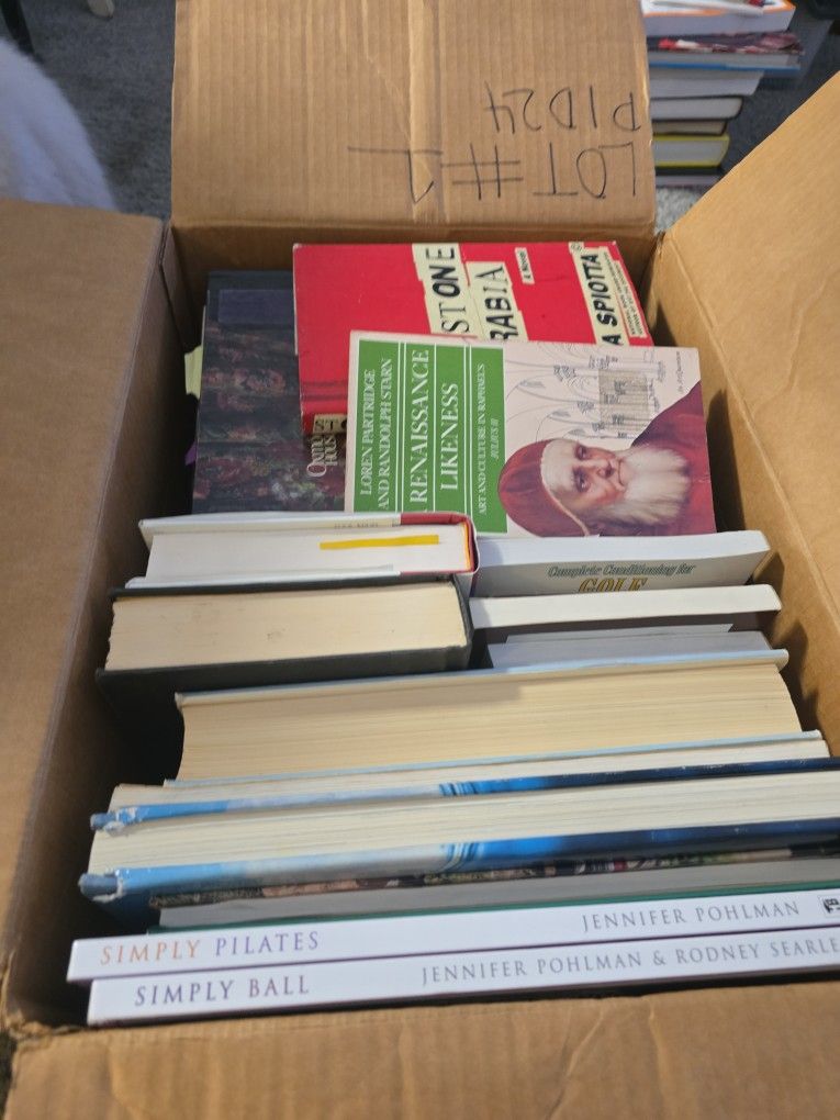 Lot Of Assorted Books OBO