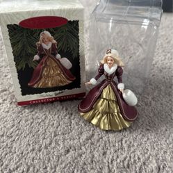 Hallmark Holiday Barbie Ornament 