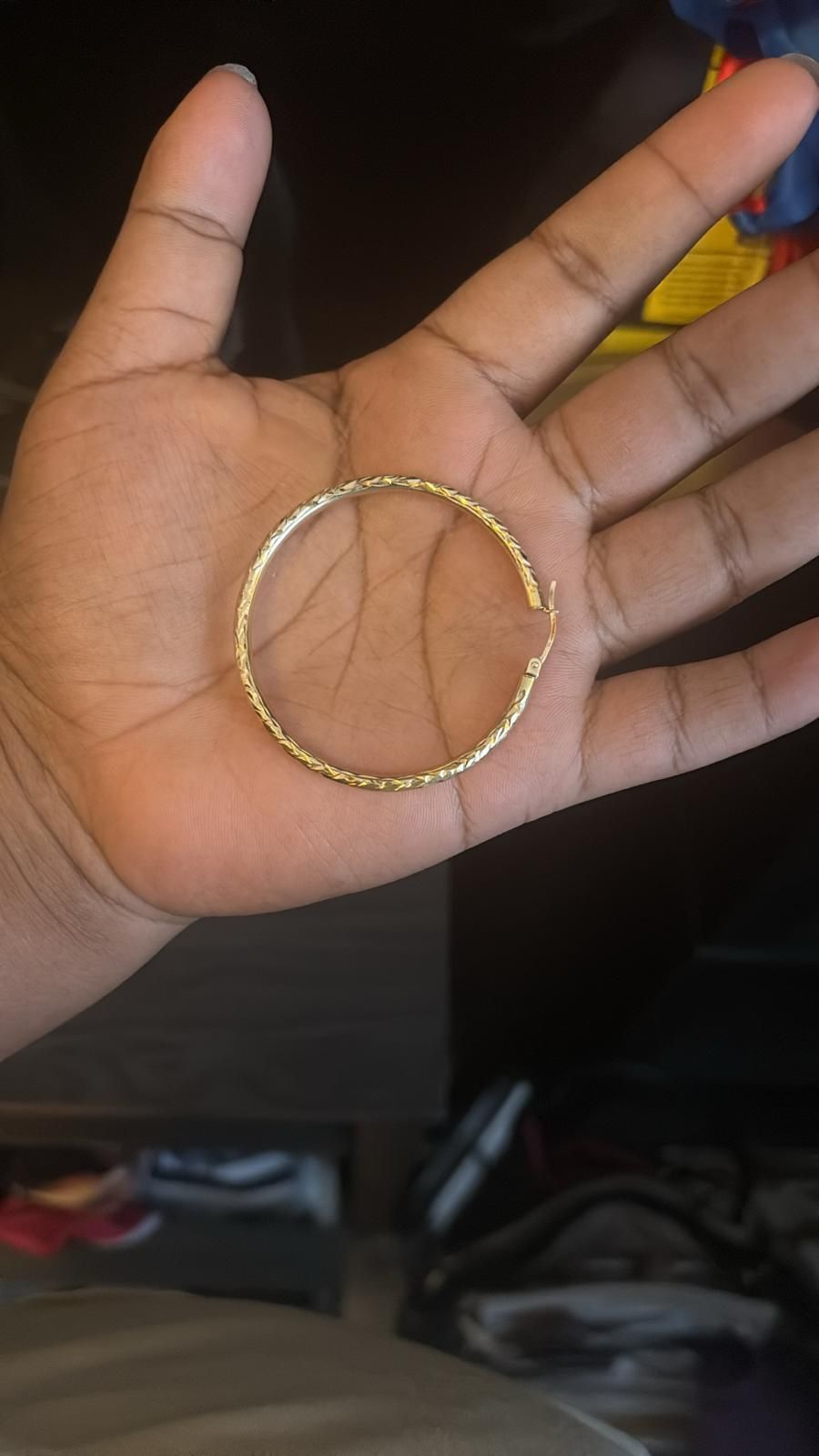 golden hoops