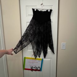 Dolls kill Goth Lace Skirt