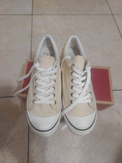 VAN'S Classic style 29 Ultracush Lo Hiker Sz 6 M 7.5 W Linen Skateboarding Shoe Size 9/5