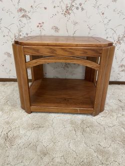 Nice Contemporary Wood End Table 