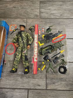 Vintage 12" ultra corps action figure