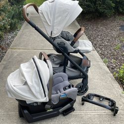Nuna MIXX Stroller and Car seat 