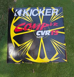 BRAND NEW 2 15"  KICKER COMP VR CVR15 SUBWOOFER