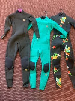New Billabong Ladies 3/2 Wetsuits. Sizes 2-4. $99- Each