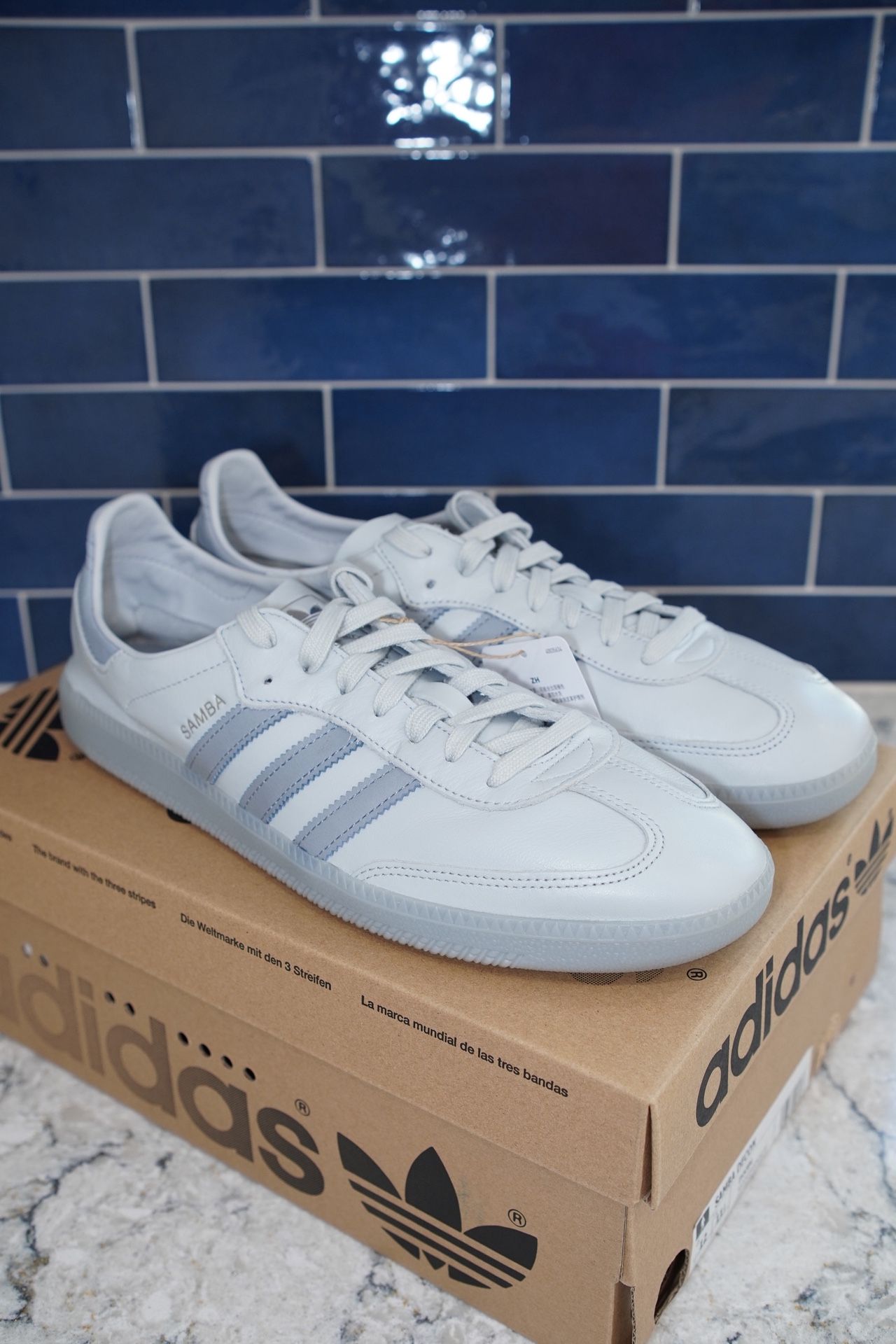 Adidas Samba Decon IH5384 Pantone Silver Metallic – Size 13 – New
