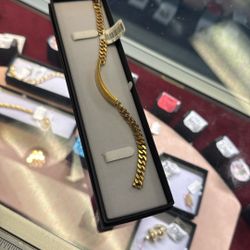 14k ID Bracelet 8 Inch 26.9 Grams 