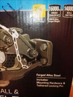 8 Ton Ball & hook