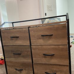 white christmas dresses Bolig Double Dresser - Light Walnut Stain main image 1