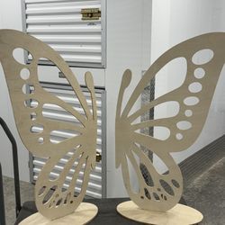 4FT Natural Wood Butterfly Wings — Perfect for Birthdays, DIY Art & Sacred Spaces 