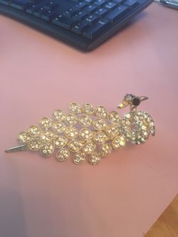 New Peacock Hair Piece 