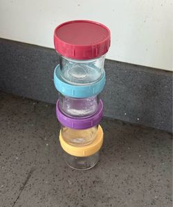 KeaBabies 4oz Glass Baby Food jar/containers (near Culver City pick up)