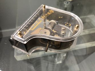 antique piano music box