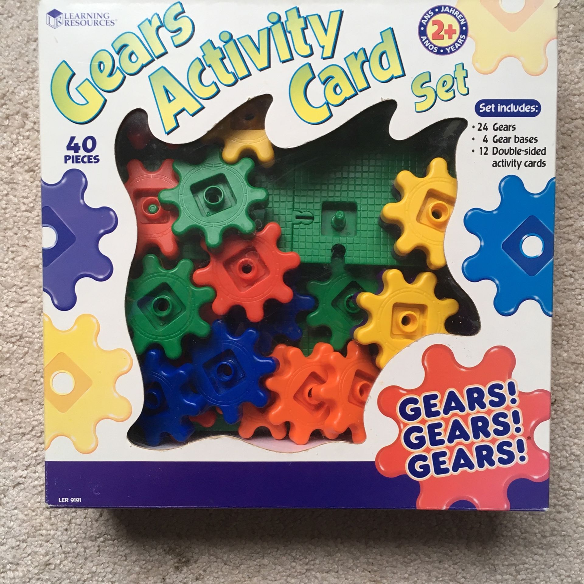 Gears; Activity Card Set: Learning Resources
