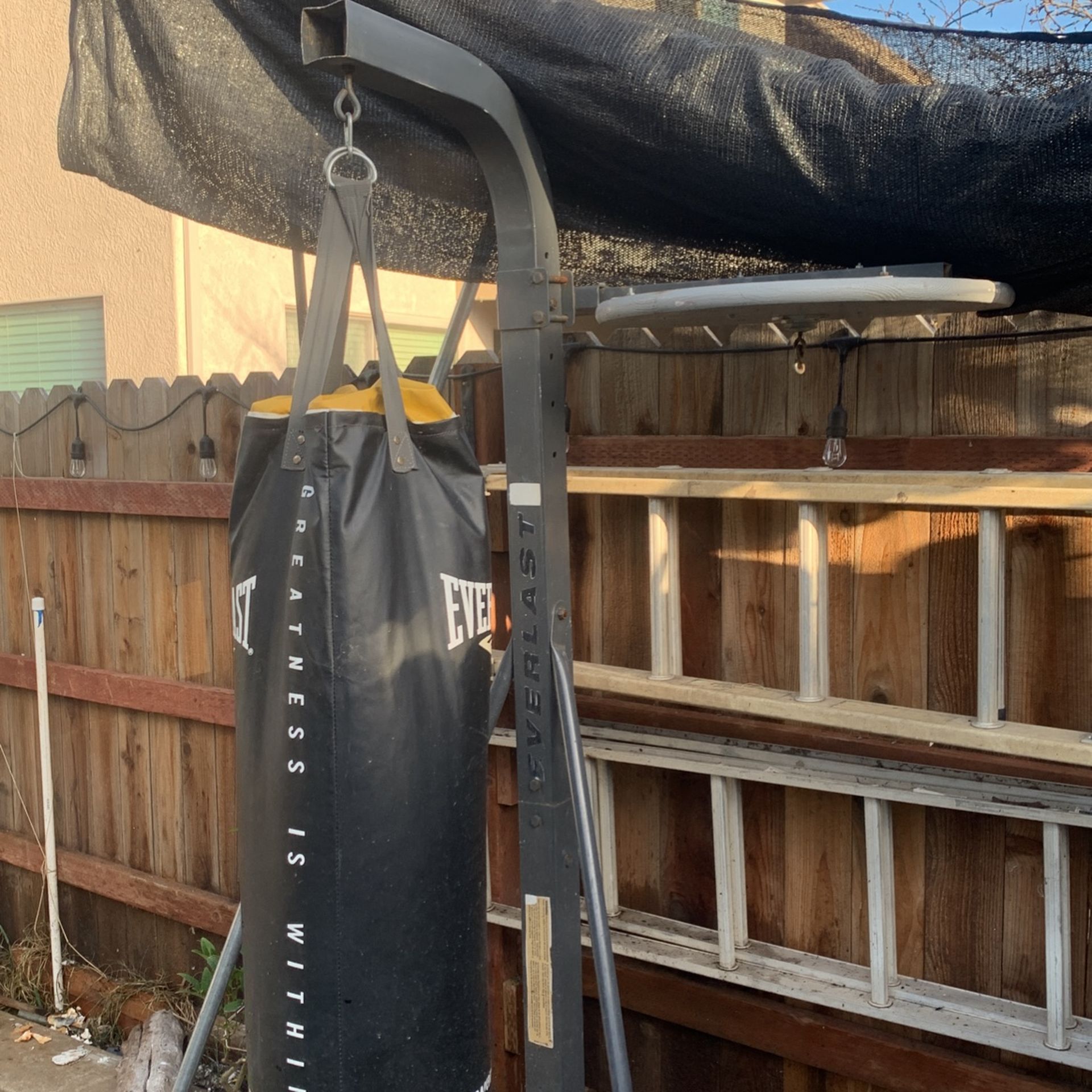 Exercise Equipment. Punching Bag