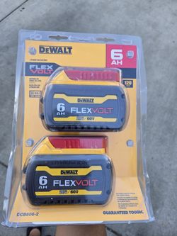 FLEXVOLT 20V/60V MAX

Lithium-lon 6.0Ah Battery