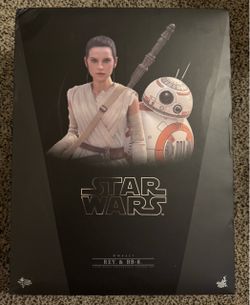 Hot Toys Rey & BB-8 1/6 Scale Figures Star Wars