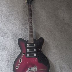 Vintage Jolana Cold War Guitar
