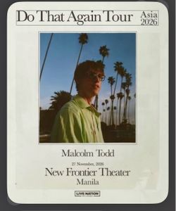 Malcolm Todd Do That Again Tour 10/24 Petco Park