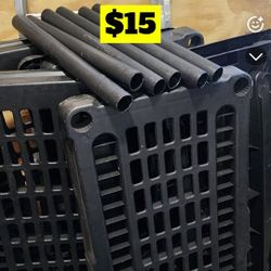 Black Storage Shelves