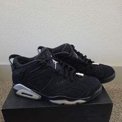 Nike Air Jordan 6 Retro Low Metallic Silver