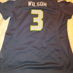 NFL TEAM JERSEY SEAHAWKS #3 WILSON