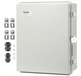 20.87 in. x 16.92 in. x 7.87 in. Outdoor Electrical Junction Box ABS Plastic Electrical Box w/IP67 Dustproof Waterproof