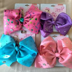 New JoJo Siwa Bows  5" & 4" $5. Each Or 2 For $8.  