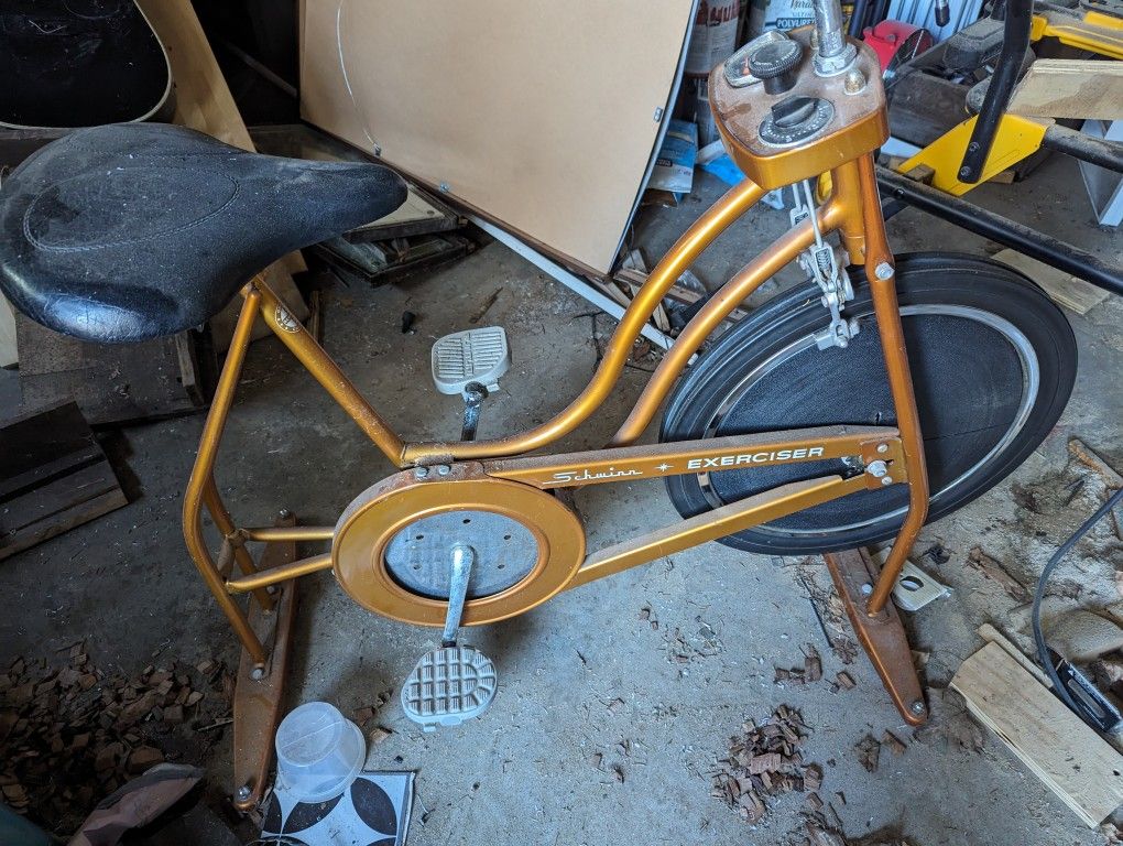 Schwinn Vintage Exercise Bike.