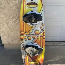 Wakeboard With Boots 