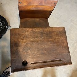 Antique School Desk 