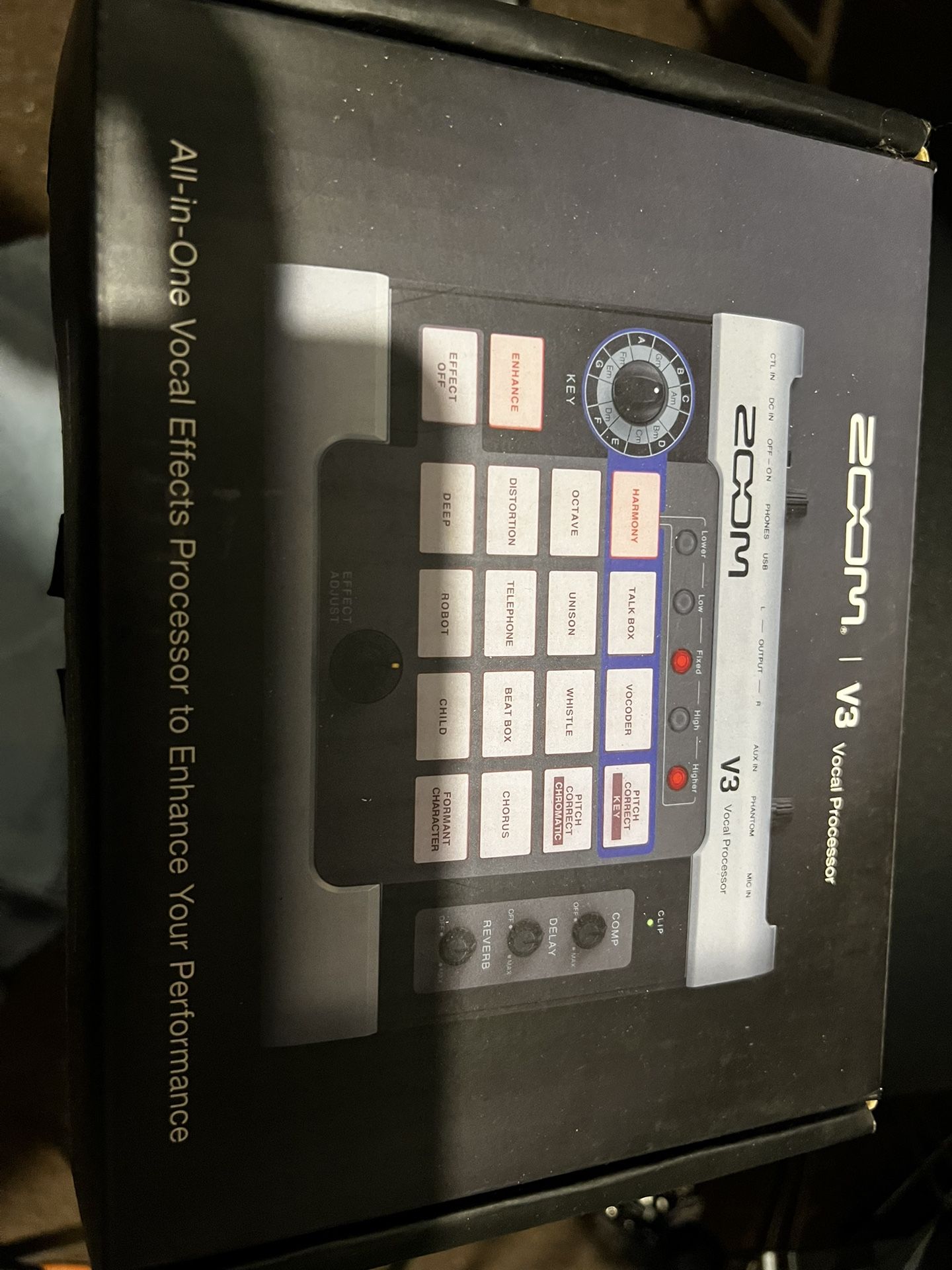 Zoom V3 Used For One Song And Boxes Back Up